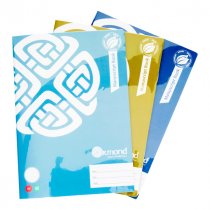 ORMOND A4 160pg MANUSCRIPT BOOK DURABLE COVER