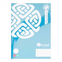 ORMOND A4 160pg MANUSCRIPT BOOK DURABLE COVER