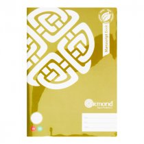 ORMOND A4 160pg MANUSCRIPT BOOK DURABLE COVER