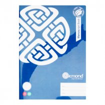 ORMOND A4 160pg MANUSCRIPT BOOK DURABLE COVER