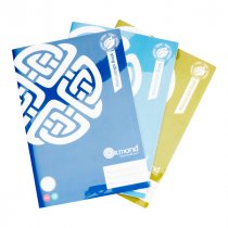 ORMOND PKT.3 A4 160pg MANUSCRIPT BOOK DURABLE COVER