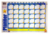 CLEVER KIDZ WALL CHART - MONTHLY PLANNER