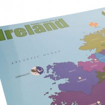 CLEVER KIDZ WALL CHART - MAP OF IRELAND