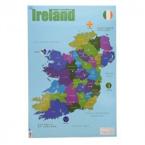 CLEVER KIDZ WALL CHART - MAP OF IRELAND