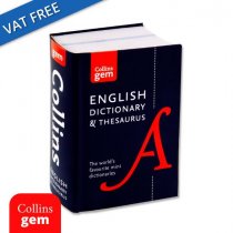 COLLINS GEM DICTIONARY & THESAURUS - ENGLISH