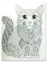 ICON 615x455mm GIANT COLOURING PAD - 10 DRAWINGS