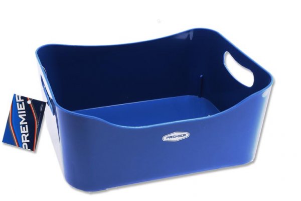 SALE END OF LINE PREMIER UNIVERSAL 240x170x105mm STORAGE BASKET SMALL - NAVY