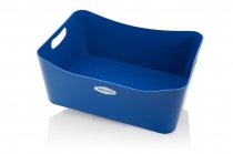 PREMIER UNIVERSAL 340x225x140mm STORAGE BASKET LARGE - NAVY
