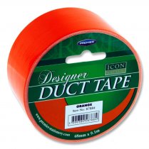 * ICON CRAFT DESIGNER DUCT TAPE 48mm x 9m - ORANGE