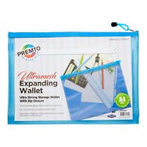 PREMTONE B4+ ULTRAMESH EXPANDING WALLET - PRINTER BLUE