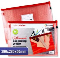 PREMTONE B4+ ULTRAMESH EXPANDING WALLET - KETCHUP RED