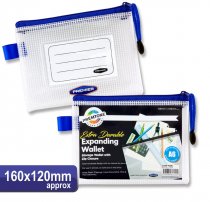 PREMTO A6 EXTRA DURABLE MESH WALLET - CLEAR PEARL