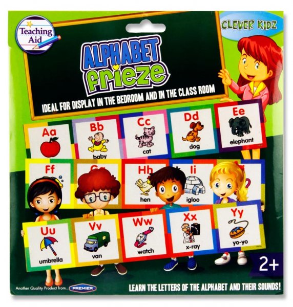 CLEVER KIDZ ALPHABET FRIEZE